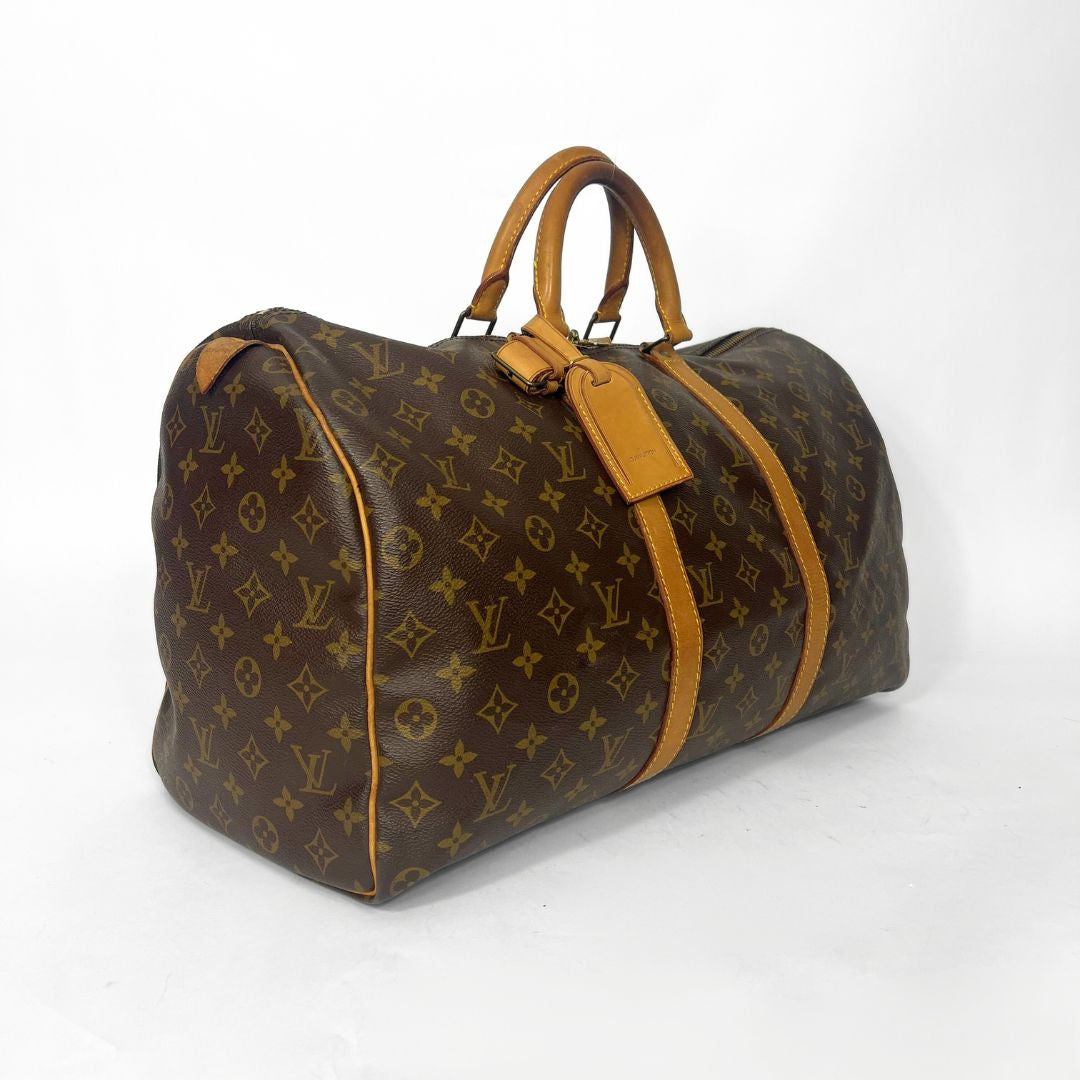 Louis Vuitton Louis Vuitton Keepall 50 Monogram Canvas - Travel bags - Etoile Luxury Vintage