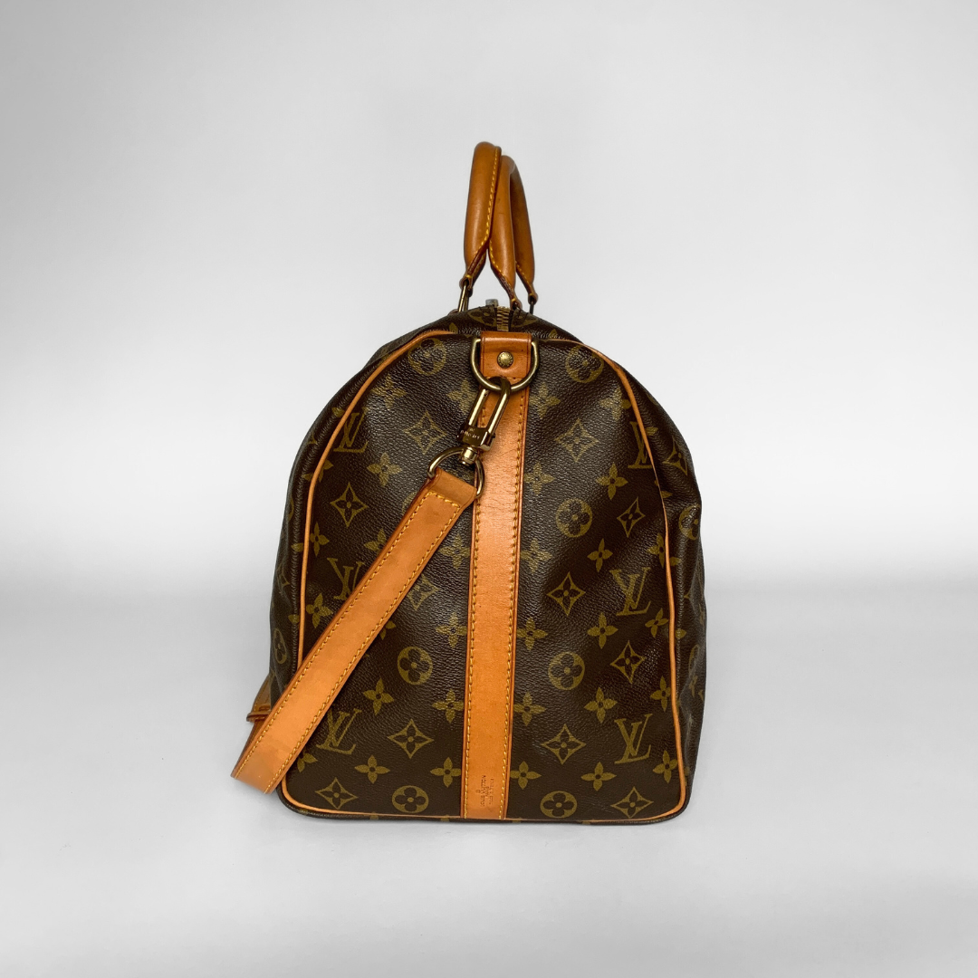 Louis Vuitton Louis Vuitton Keepall 50 Bandouli&egrave;re Monogram Canvas - Handbags - Etoile Luxury Vintage