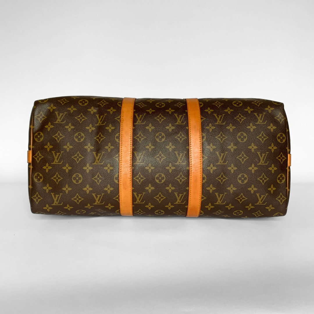 Louis Vuitton Louis Vuitton Keepall 50 Bandouli&egrave;re Monogram Canvas - Handbags - Etoile Luxury Vintage