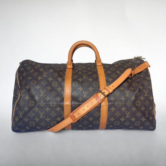 Louis Vuitton Keepall 55 Bandoulière Monogram Canvas