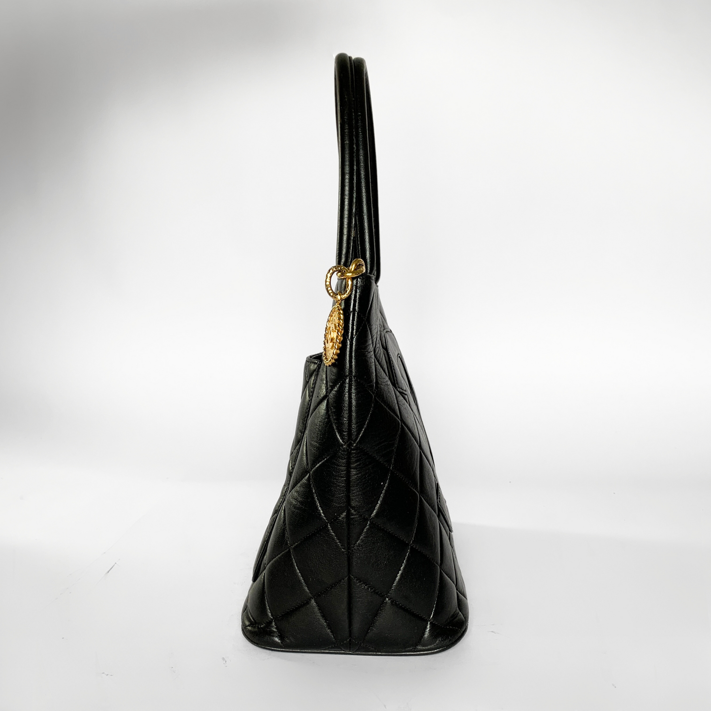 Chanel Medaillon Lambskin Leather