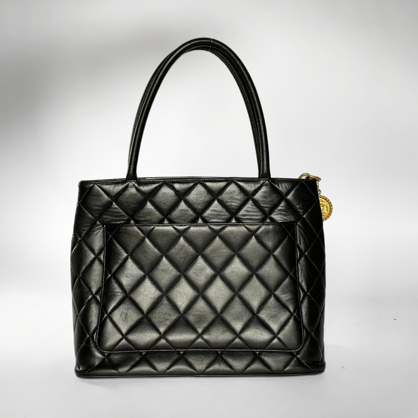 Chanel Medaillon Lambskin Leather