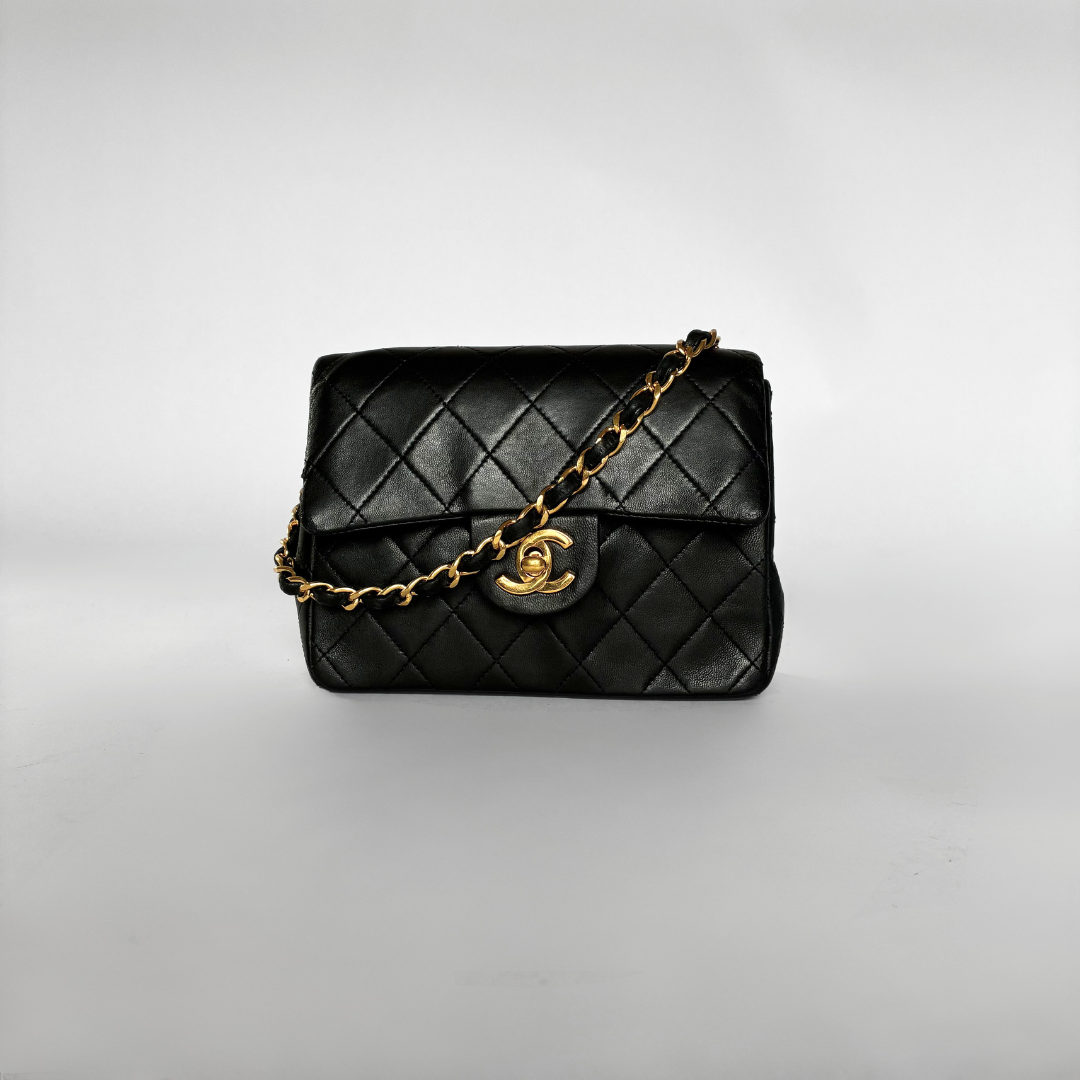 Chanel Classic Flap Bag Mini Lambskin Leather