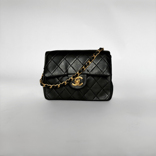 Chanel Classic Flap Bag Mini Lambskin Leather