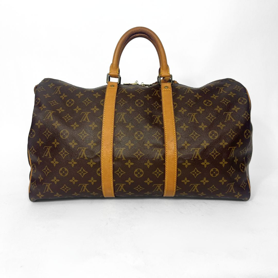 Louis Vuitton Louis Vuitton Keepall 50 Monogram Canvas - Travel bags - Etoile Luxury Vintage
