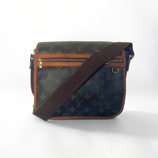 Louis Vuitton Bosphore Messenger in Monogram Canvas.