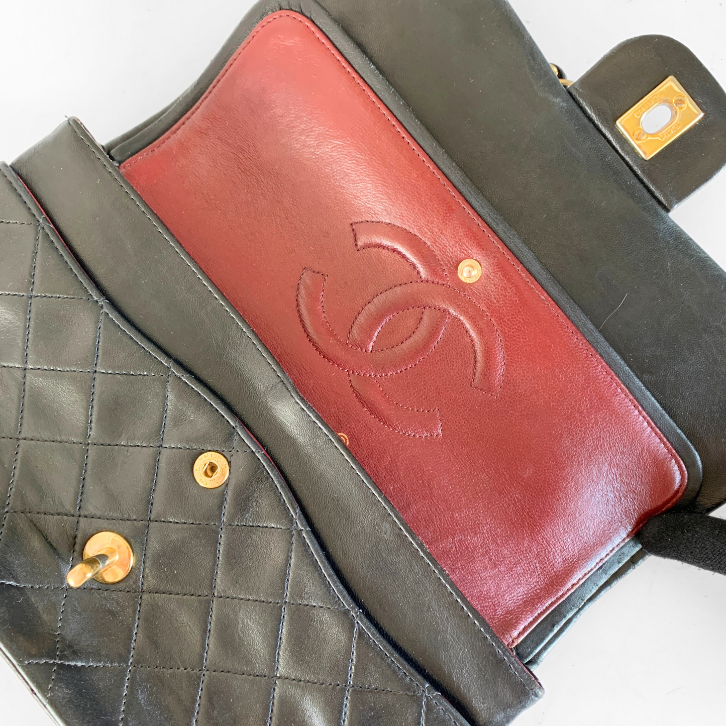 Chanel Classic Flap Bag Medium Lambskin Leather