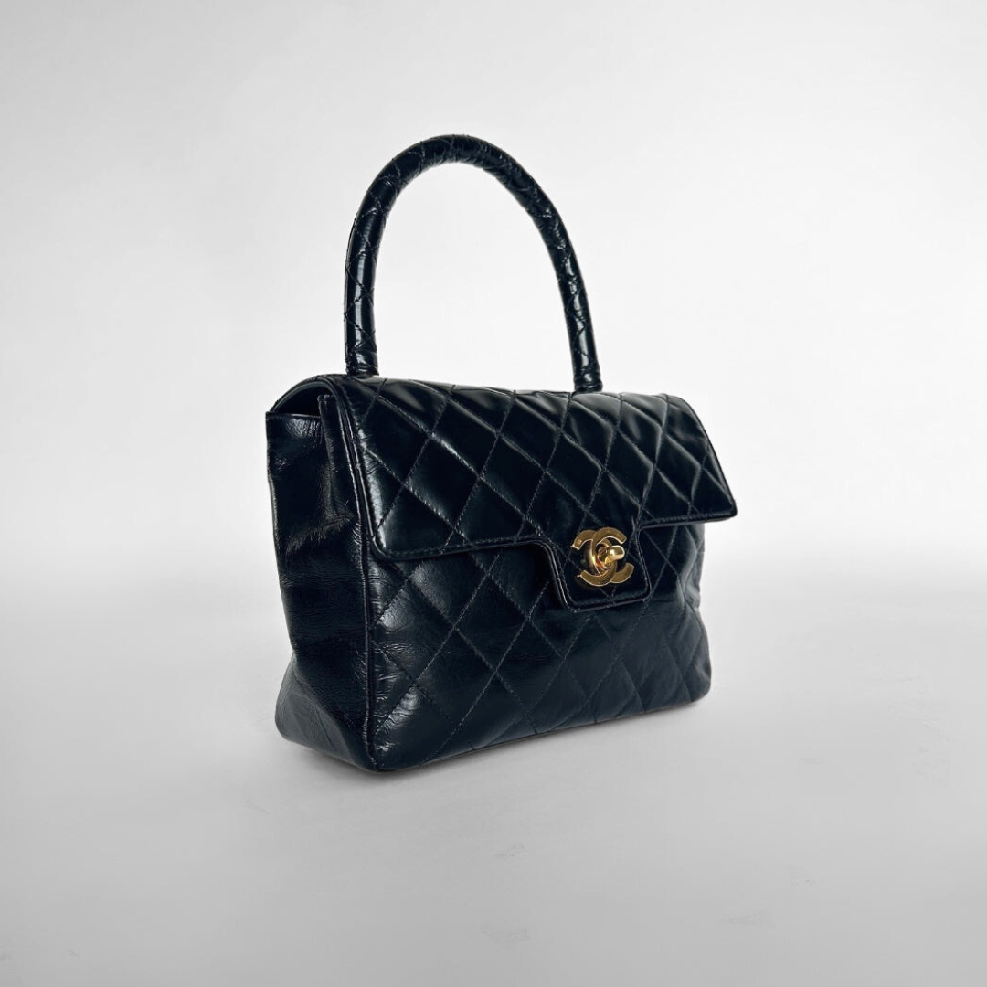 Chanel Chanel Mattrasse Handbag Enamel Leather - Handbags - Etoile Luxury Vintage