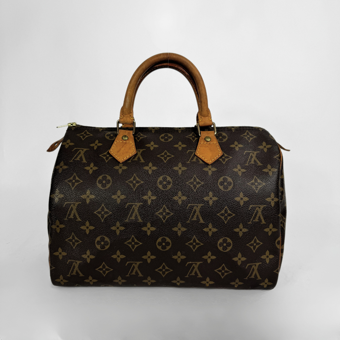 Louis Vuitton Speedy 30 on a white background