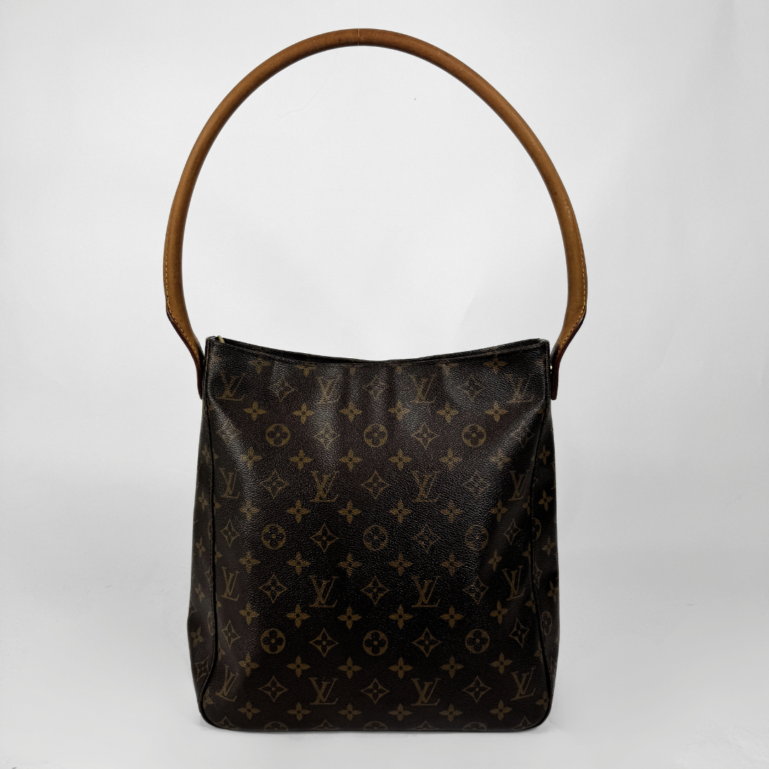 Louis Vuitton Looping GM Monogram Canvas on a white background