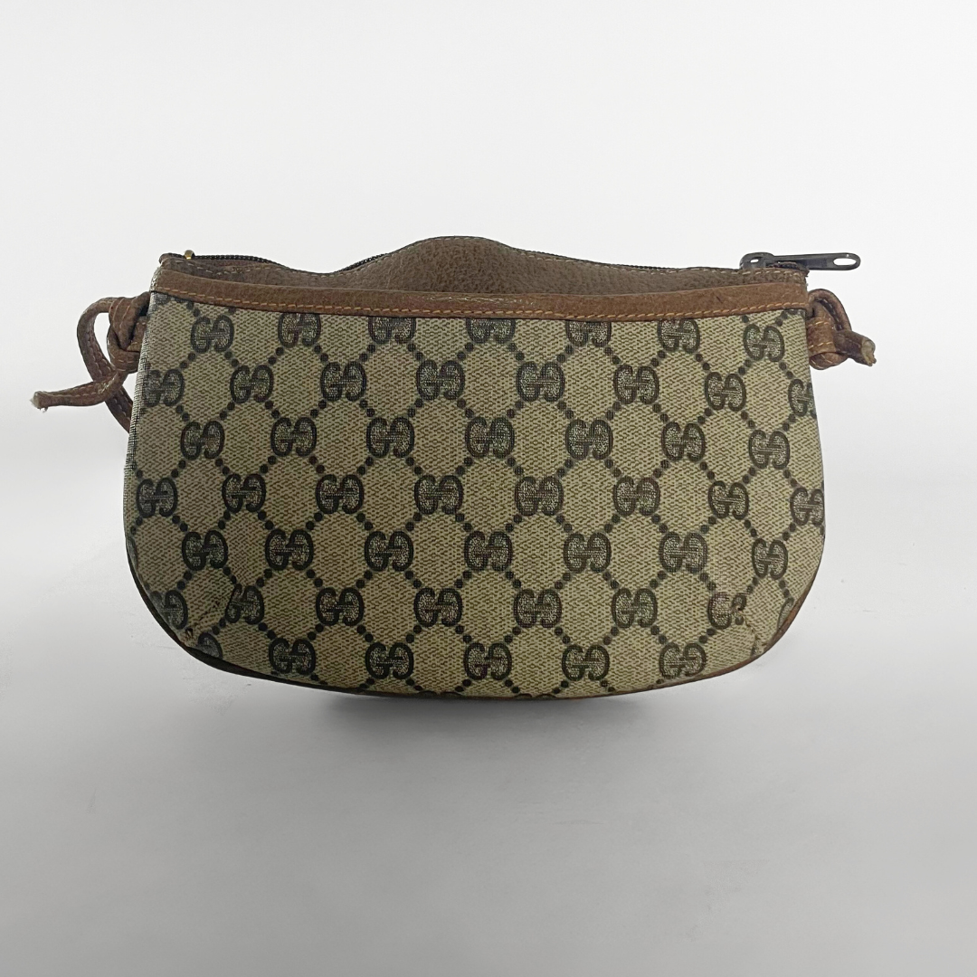 Gucci Vintage Crossbody Bag Canvas