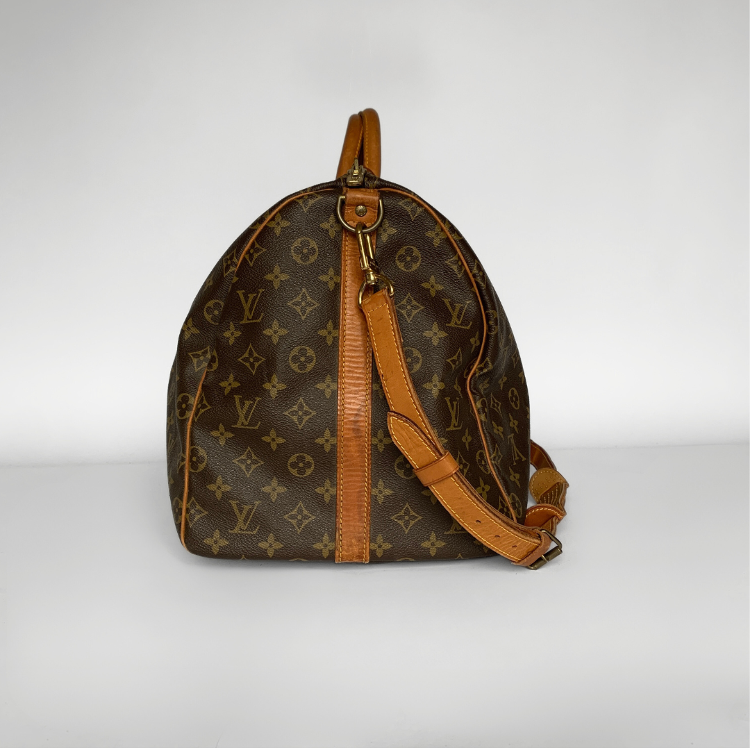 Louis Vuitton Louis Vuitton Keepall 55 Bandouli&egrave;re Monogram Canvas - Handbags - Etoile Luxury Vintage