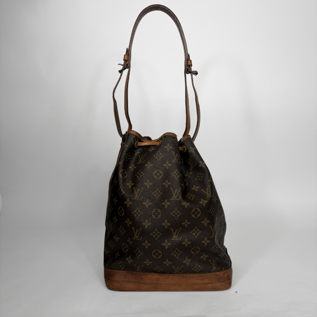 Louis Vuitton Petit Noe Monogram Canvas on a white background