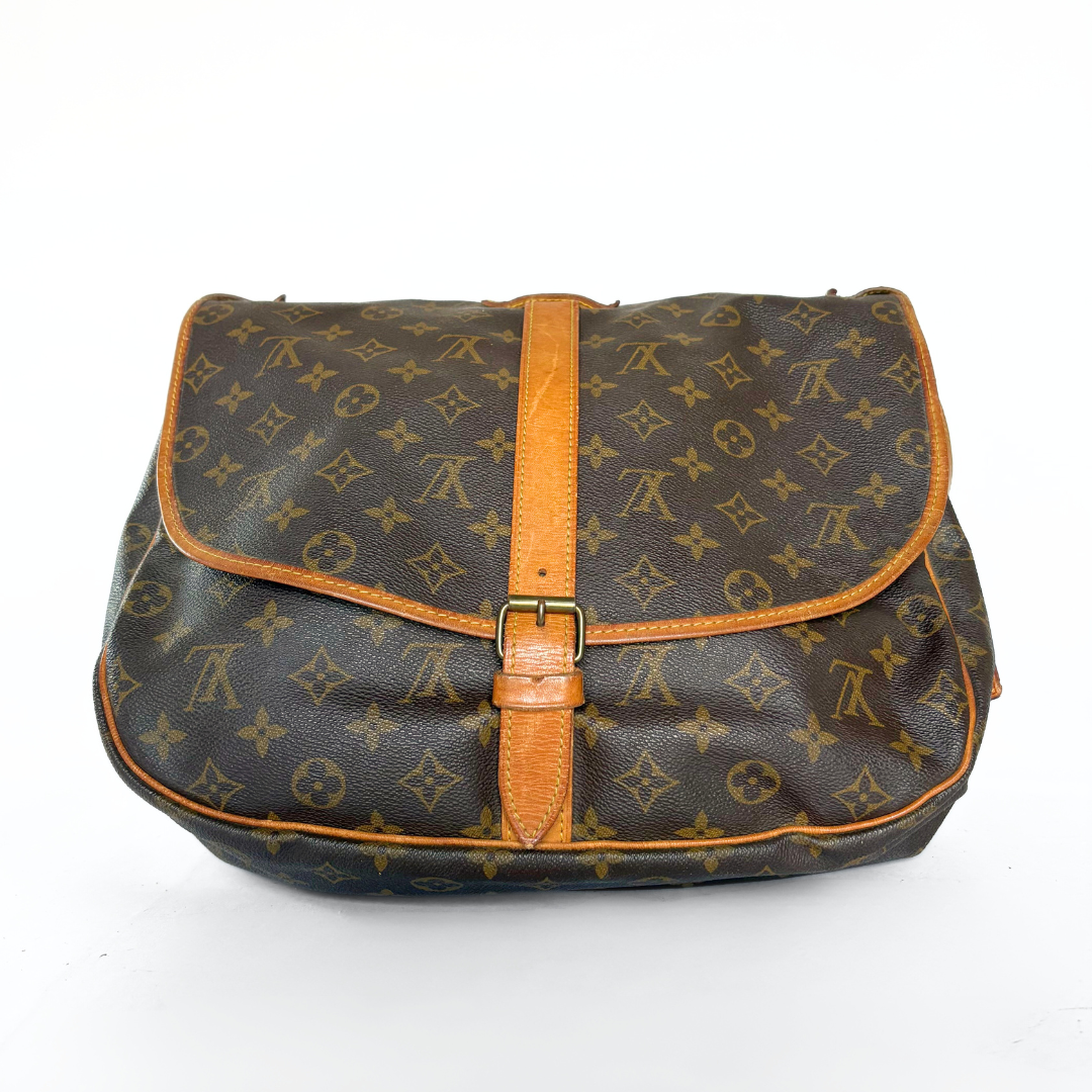 Louis Vuitton Saumur 35 Monogram Canvas