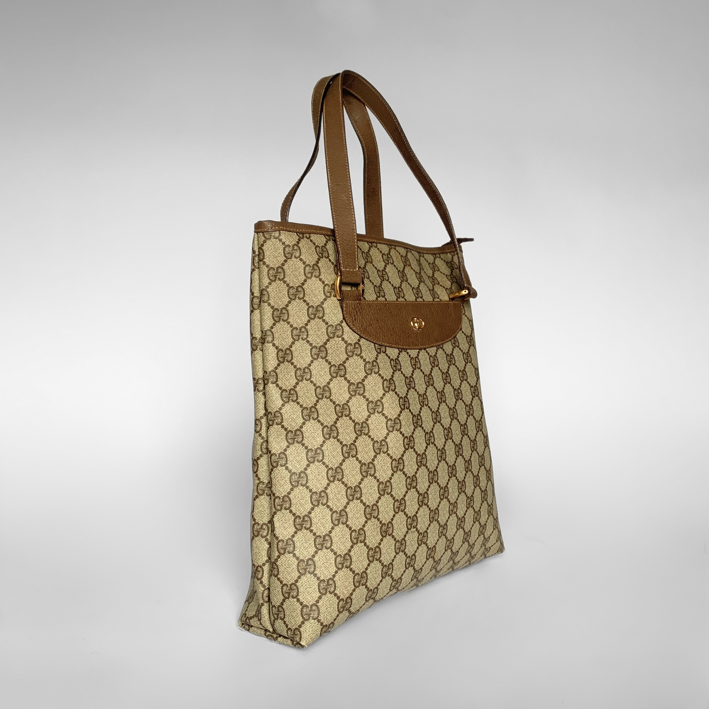 Gucci Gucci Handbag Tall Monogram Canvas - Handbags - Etoile Luxury Vintage