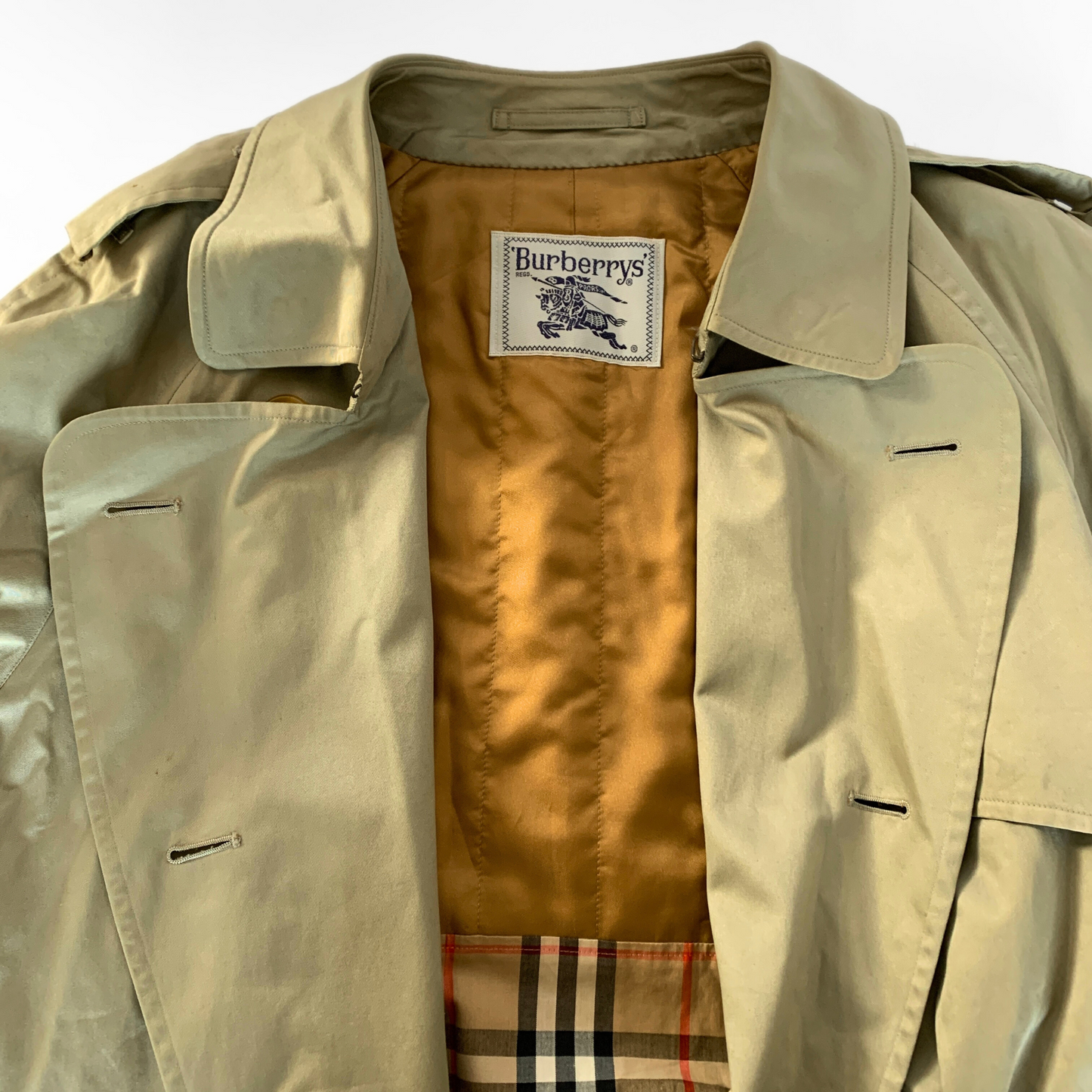 Burberry Burberry Trench Coat Cotton - Clothing - Etoile Luxury Vintage