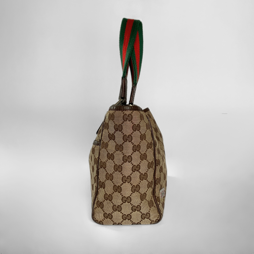 Gucci Supreme Sherry Tote Monogram Canvas