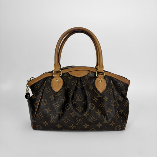 Louis Vuitton Tivoli PM Monogram on a white background
