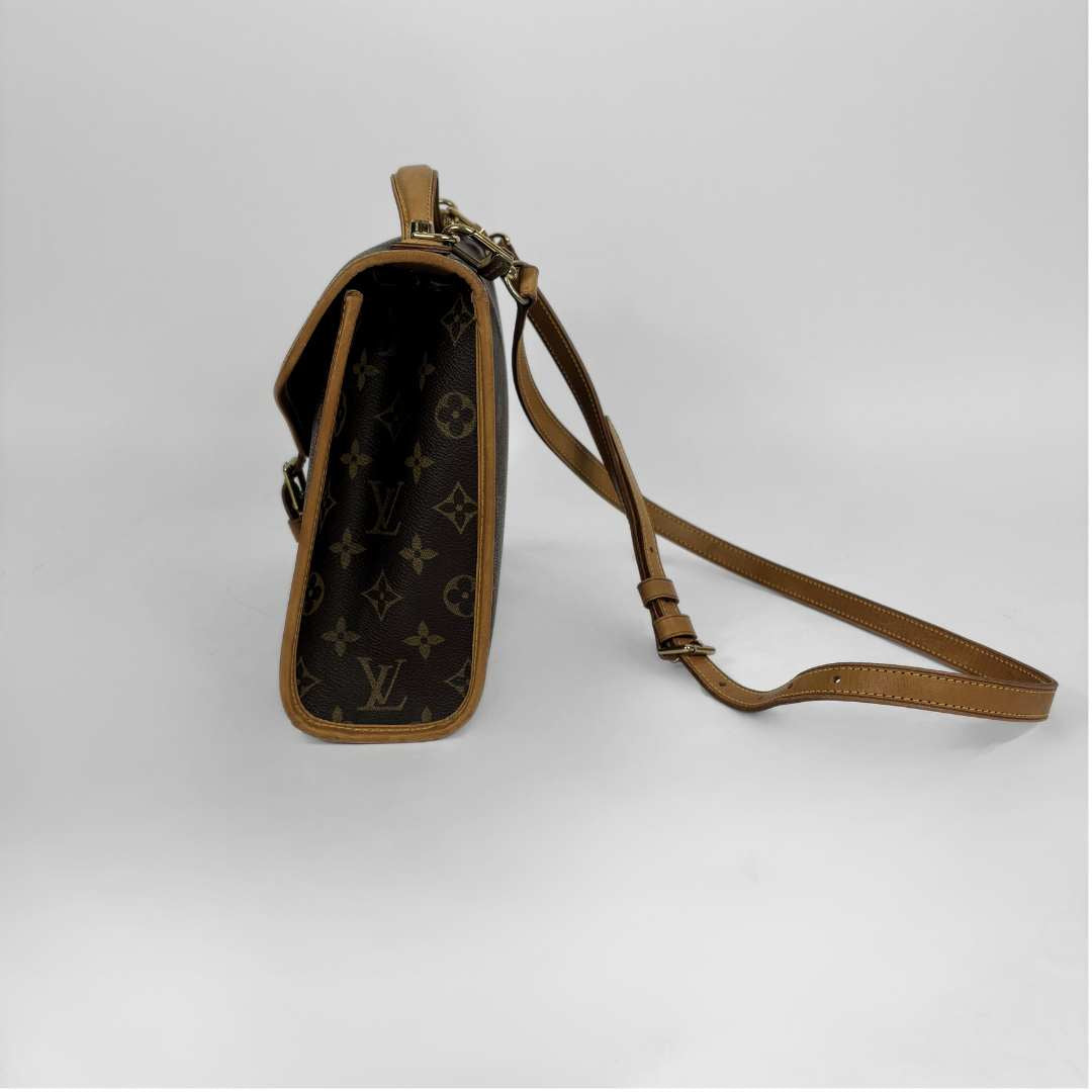 Louis Vuitton Bel Air Bandoulière Monogram Canvas on a white background