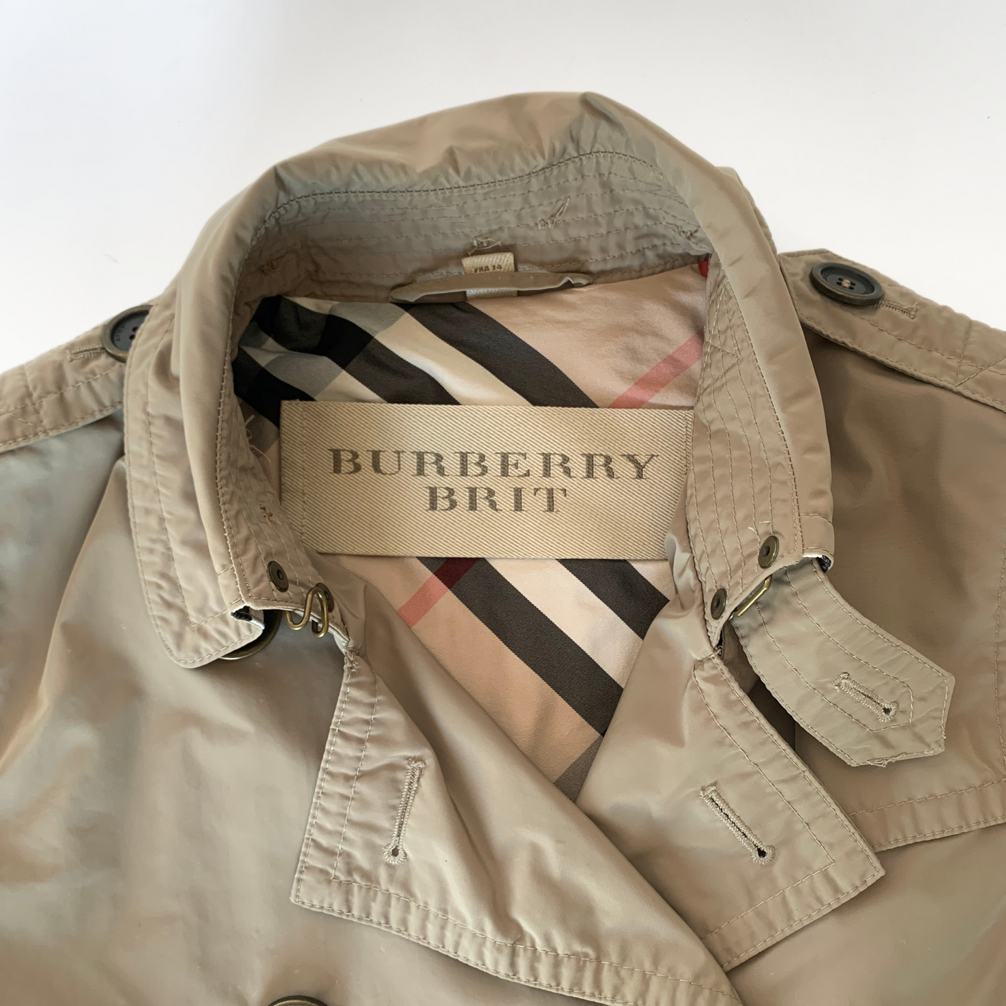 Burberry Burberry Trench Coat Polyester - Clothing - Etoile Luxury Vintage