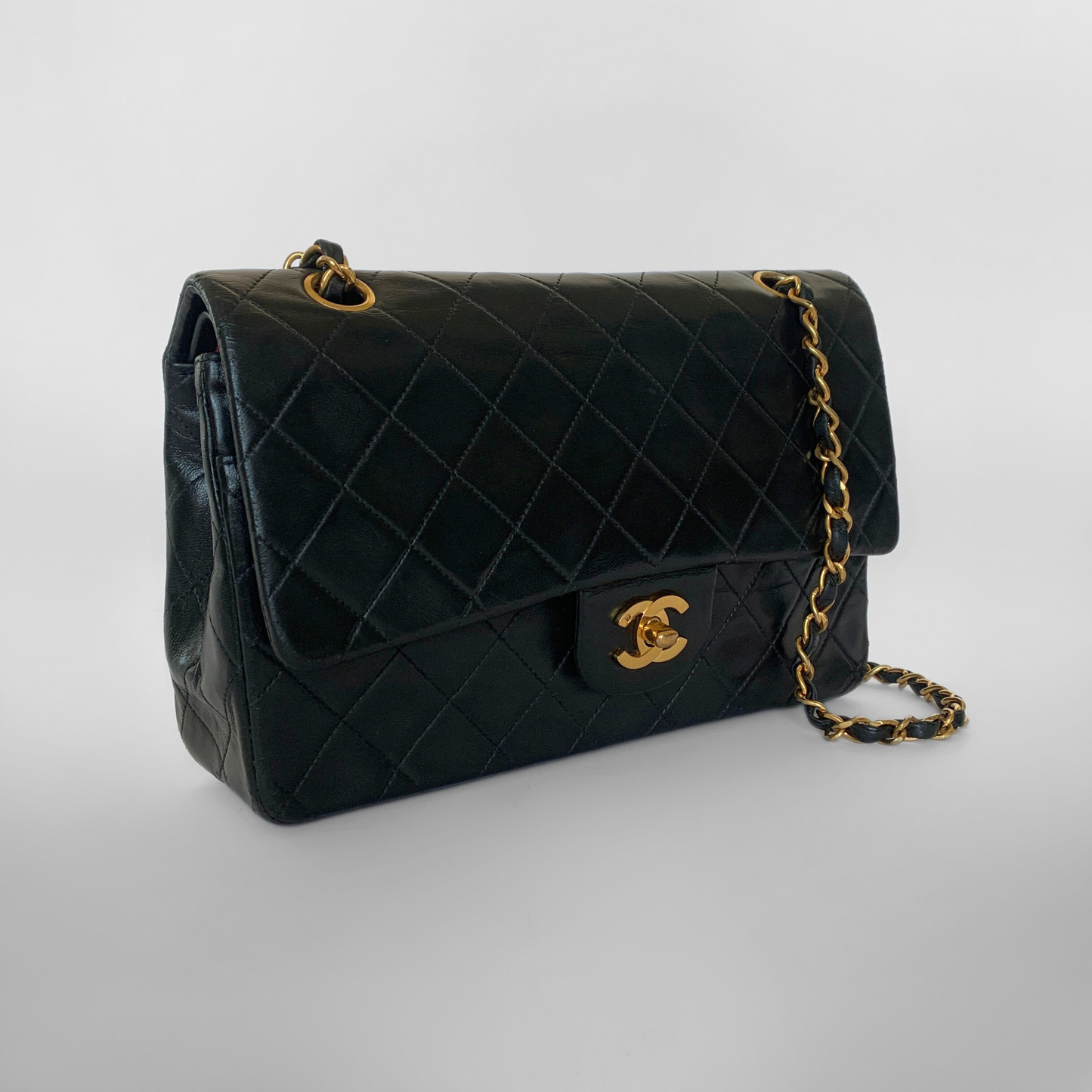 Chanel Classic Flap Bag Medium Lambskin Leather