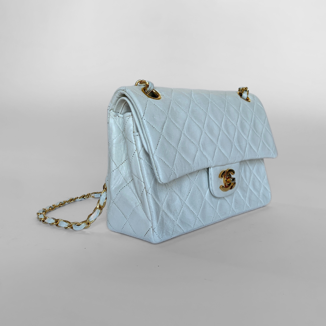 Chanel Classic Flap Bag Small Lambskin Leather