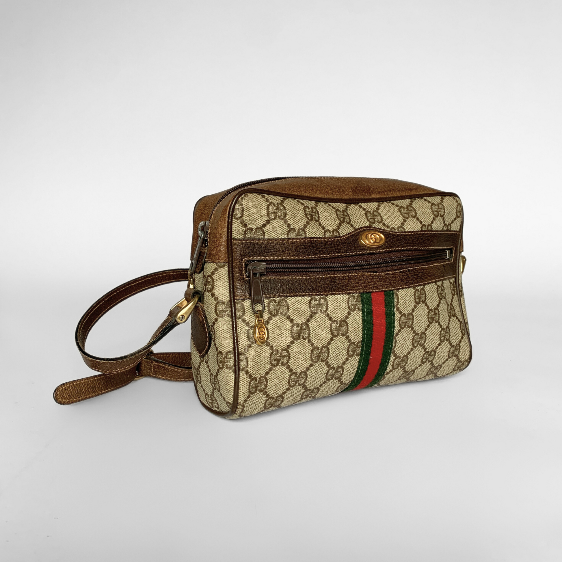 Gucci gucci Crossbody Monogram Canvas - Crossbody bags - Etoile Luxury Vintage