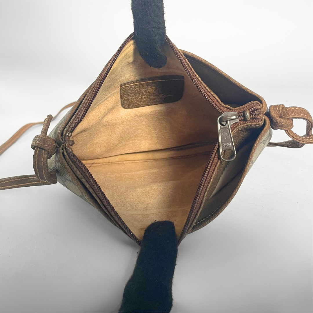 Gucci Vintage Crossbody Bag Canvas