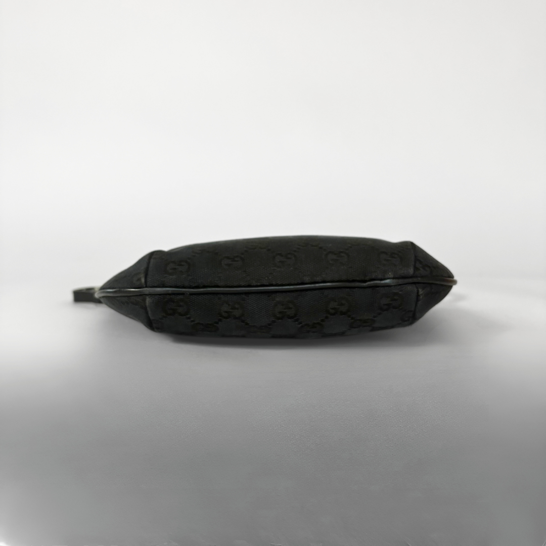 Gucci Shoulder Bag Black Canvas