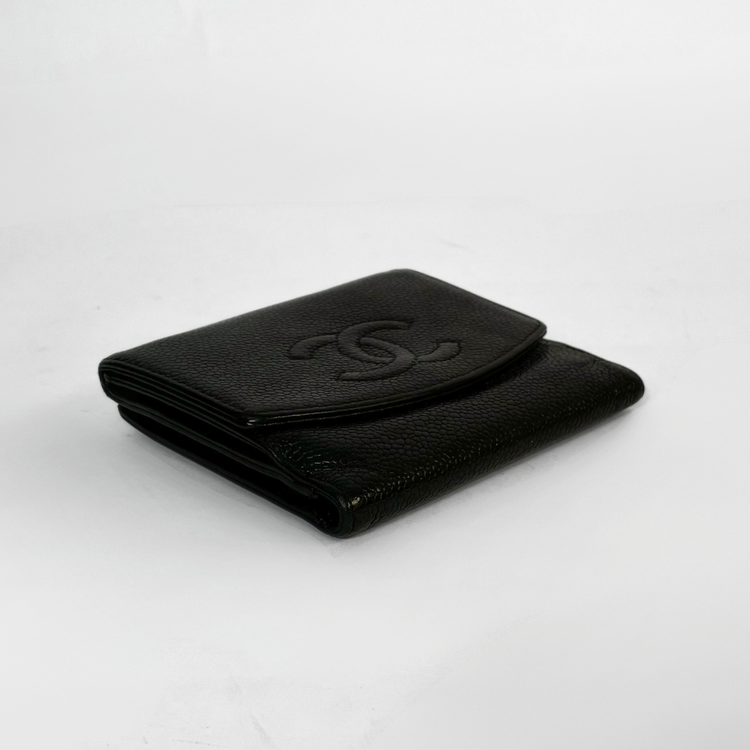 Chanel Wallet Small Caviar Leather