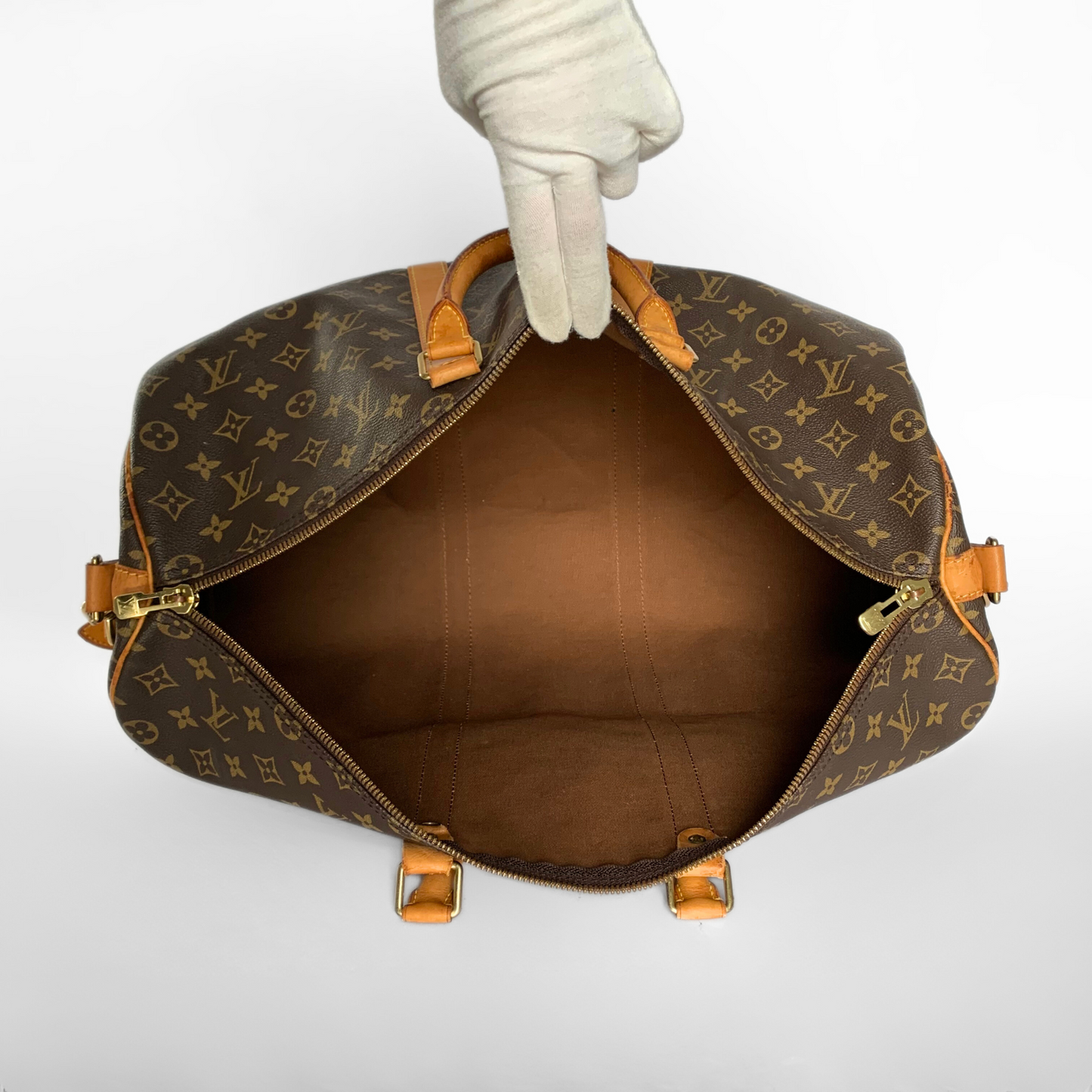 Louis Vuitton Louis Vuitton Keepall 50 Bandouli&egrave;re Monogram Canvas - Travel bags - Etoile Luxury Vintage