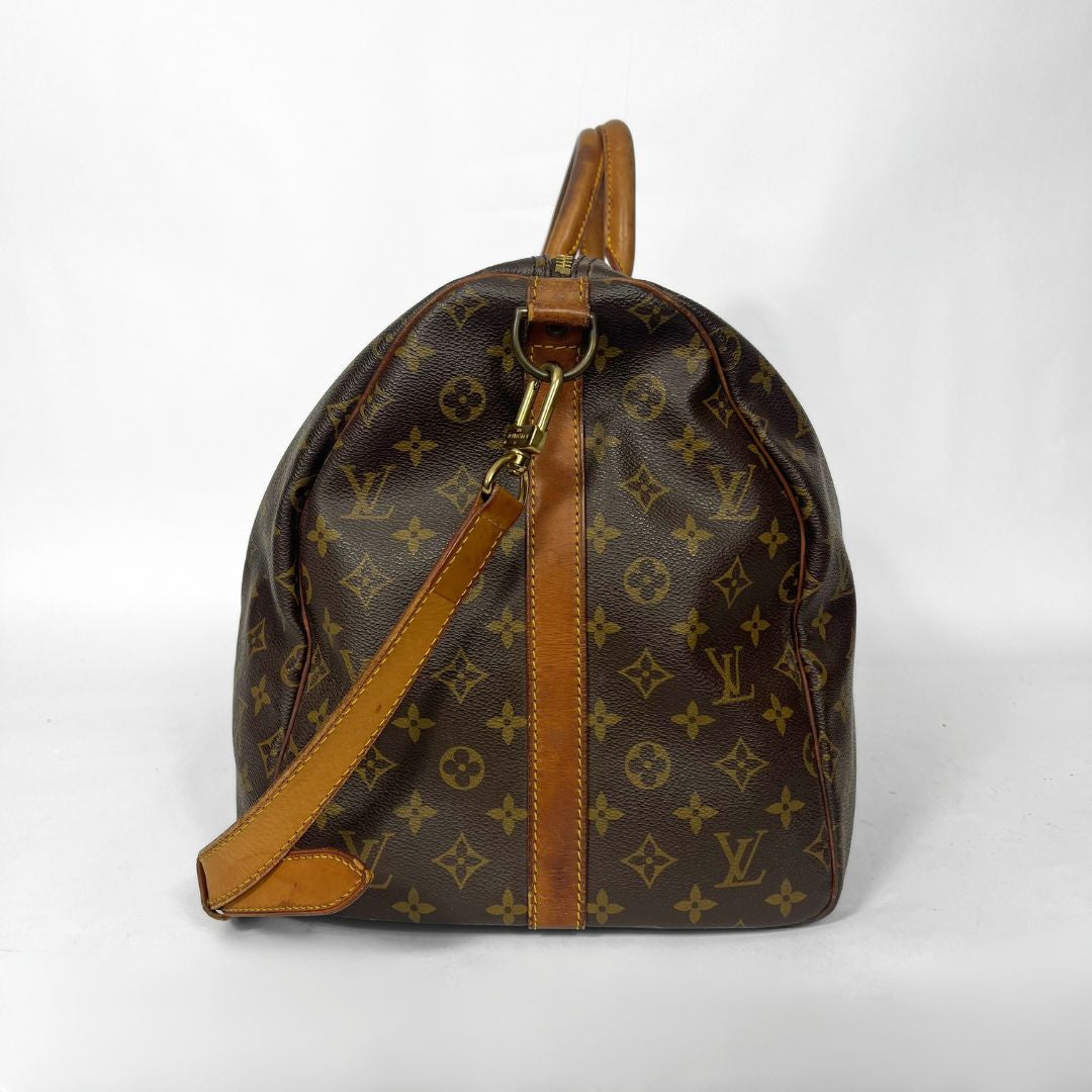 Louis Vuitton Louis Vuitton Keepall 50 Strap Monogram Canvas - Travel bags - Etoile Luxury Vintage