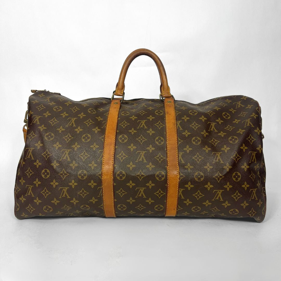 Louis Vuitton Louis Vuitton Keepall 50 Strap Monogram Canvas - Travel bags - Etoile Luxury Vintage