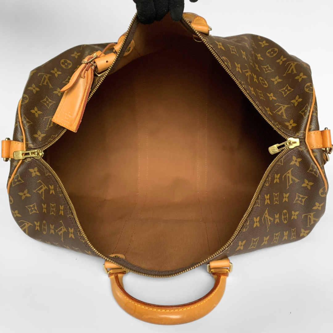 Louis Vuitton Louis Vuitton Keepall 55 Bandouli&egrave;re Monogram Canvas - Travel bags - Etoile Luxury Vintage