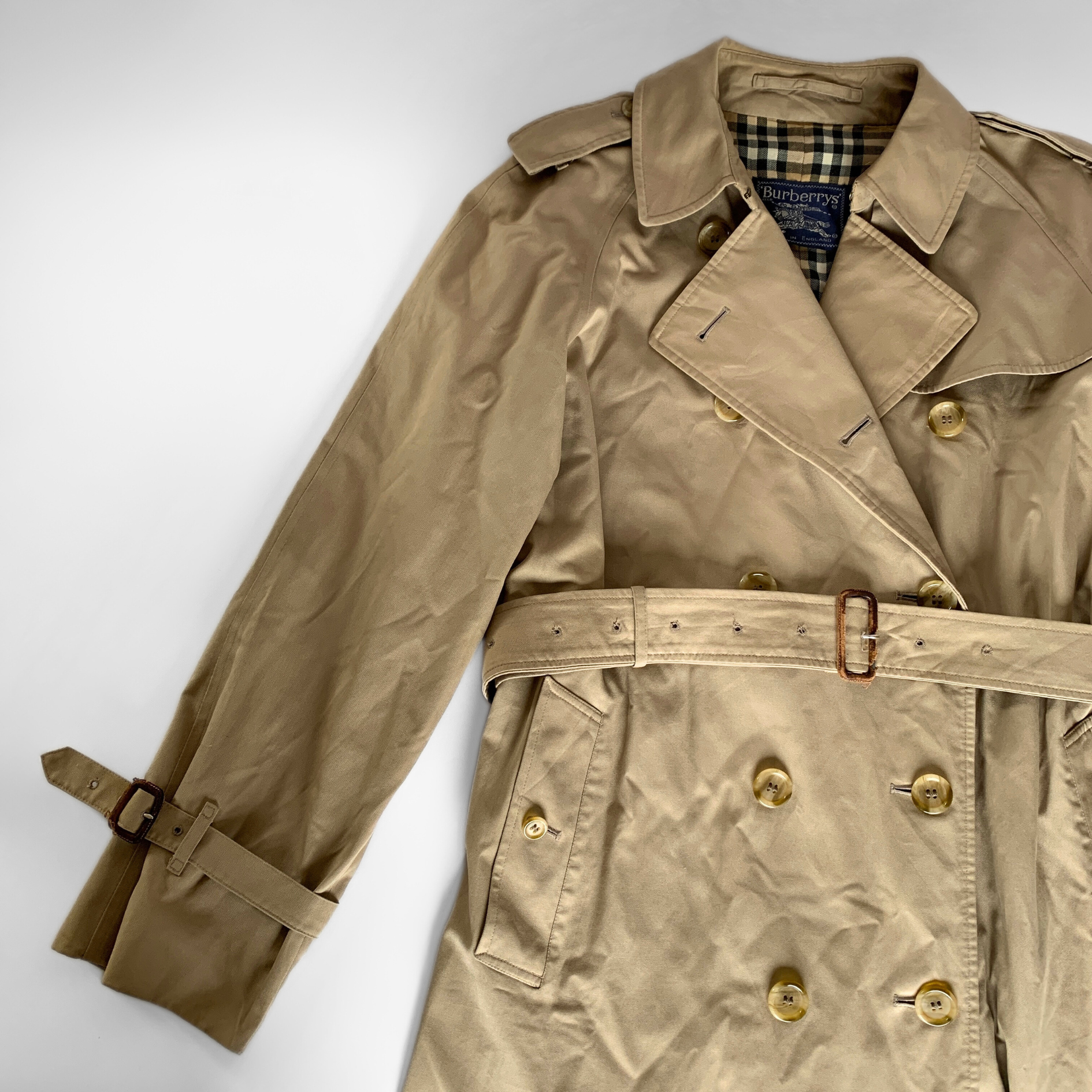 Burberry Burberry Trench Coat Cotton - Clothing - Etoile Luxury Vintage