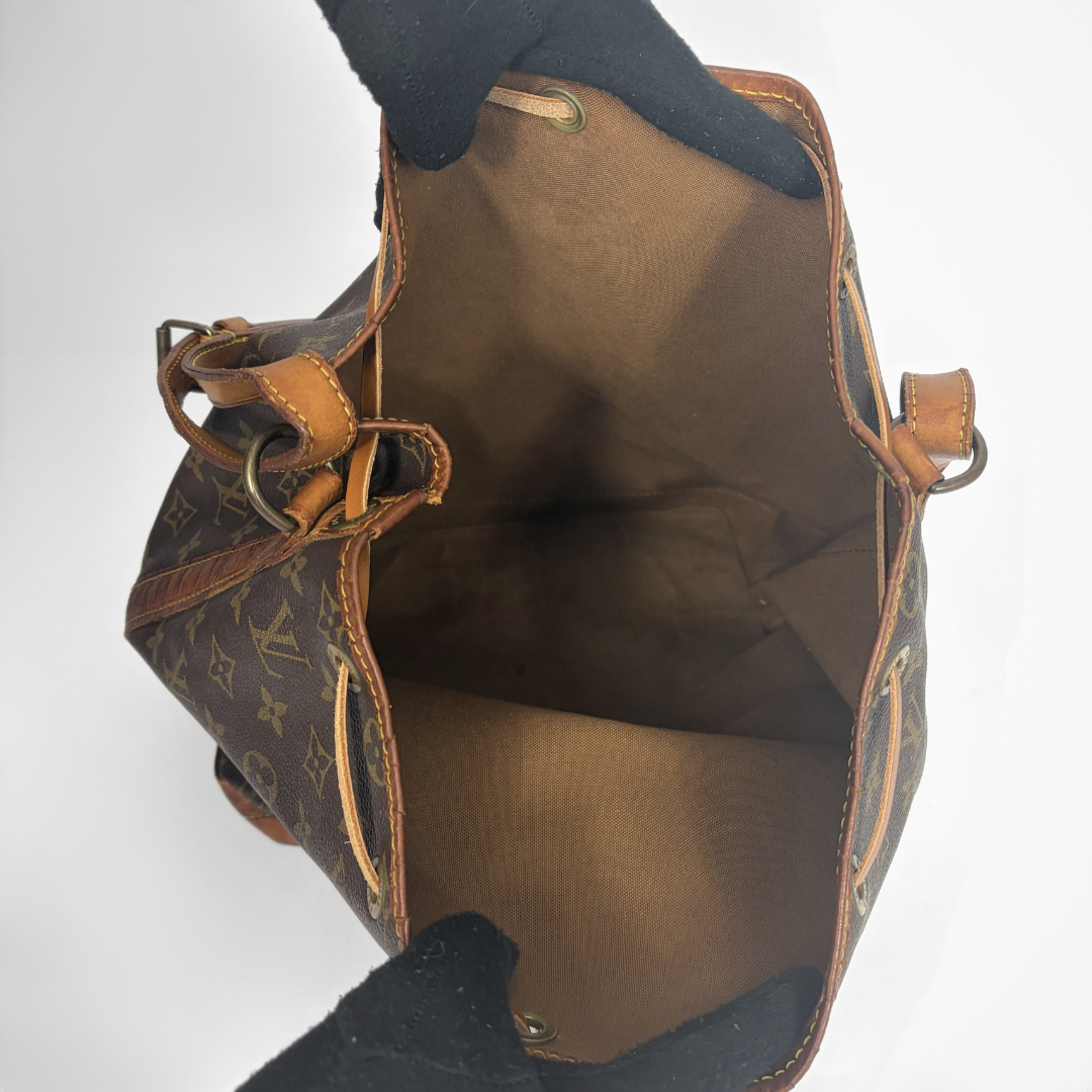 Louis Vuitton Petit Noé on a white background
