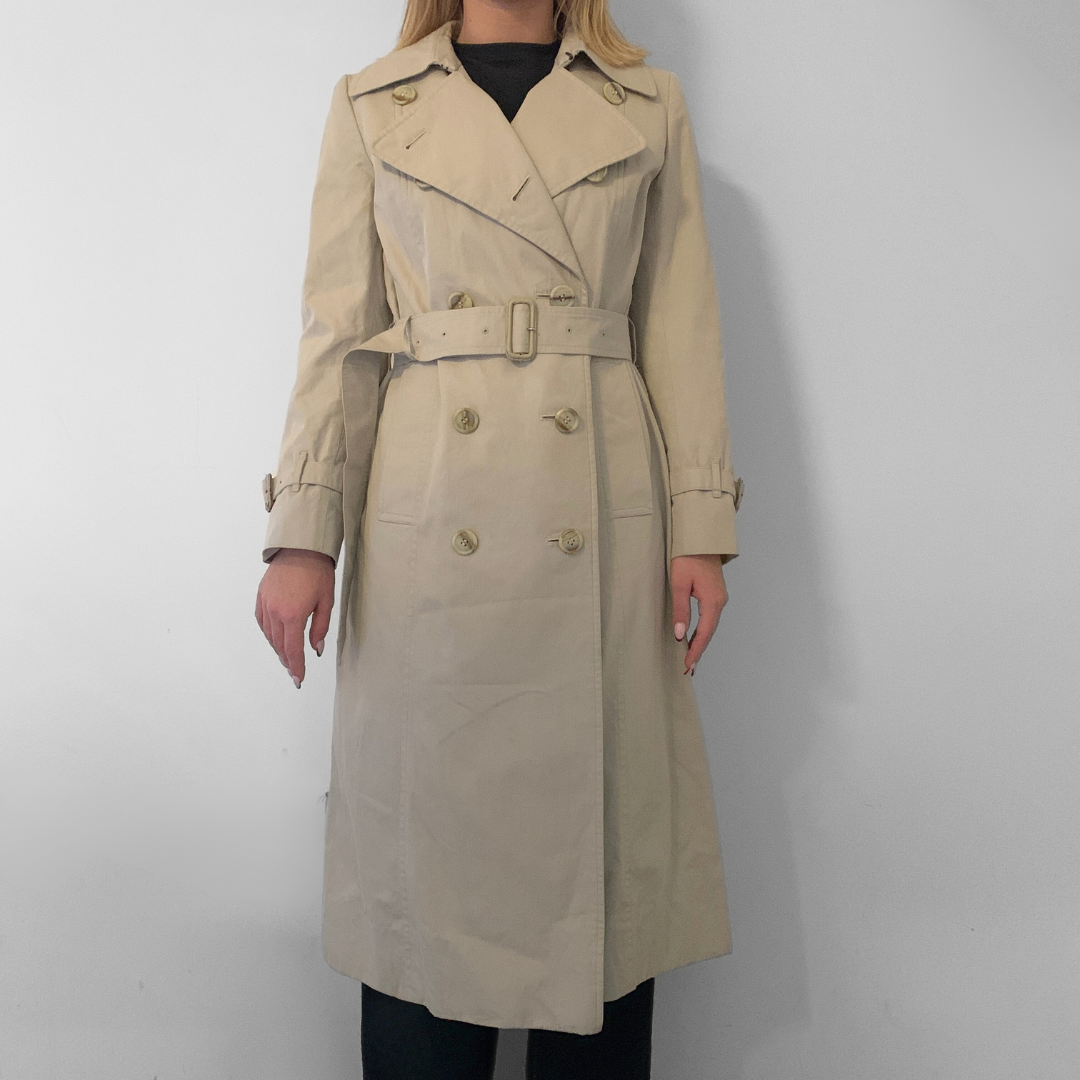 Burberry Burberry Trench Coat Cotton - Coats - Etoile Luxury Vintage