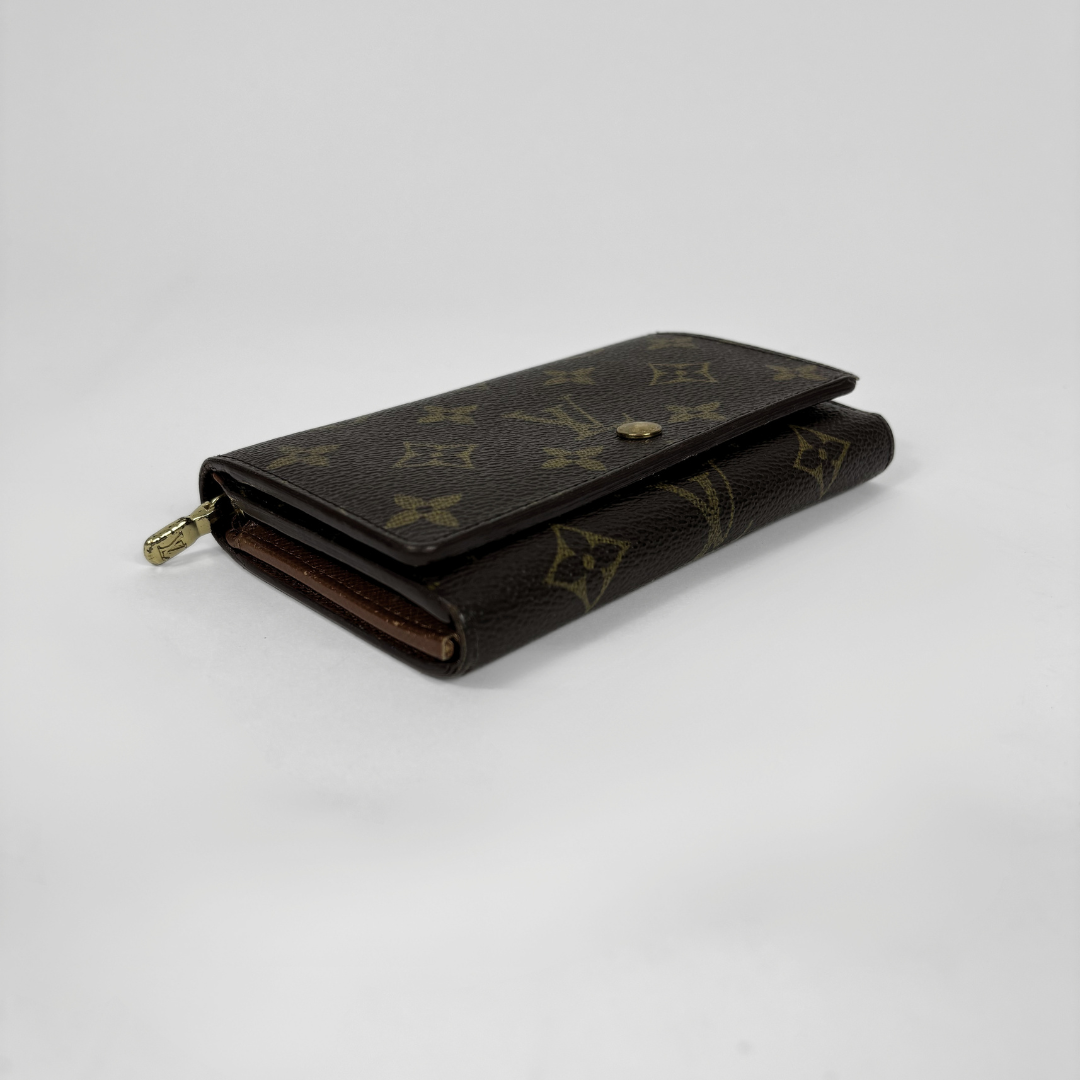 Louis Vuitton Wallet Medium on a white background