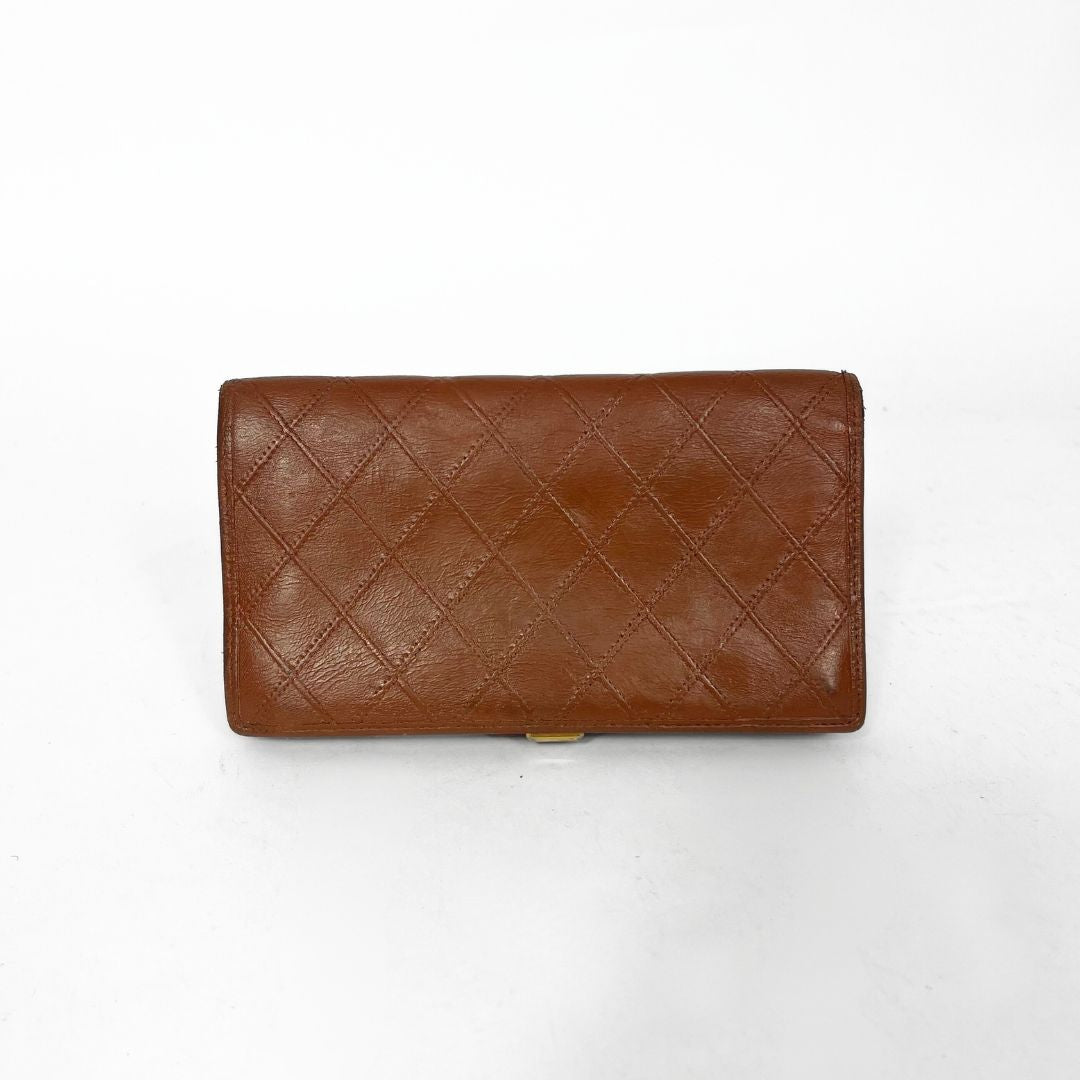 Chanel Chanel Wallet Brown Lambskin - Wallets - Etoile Luxury Vintage