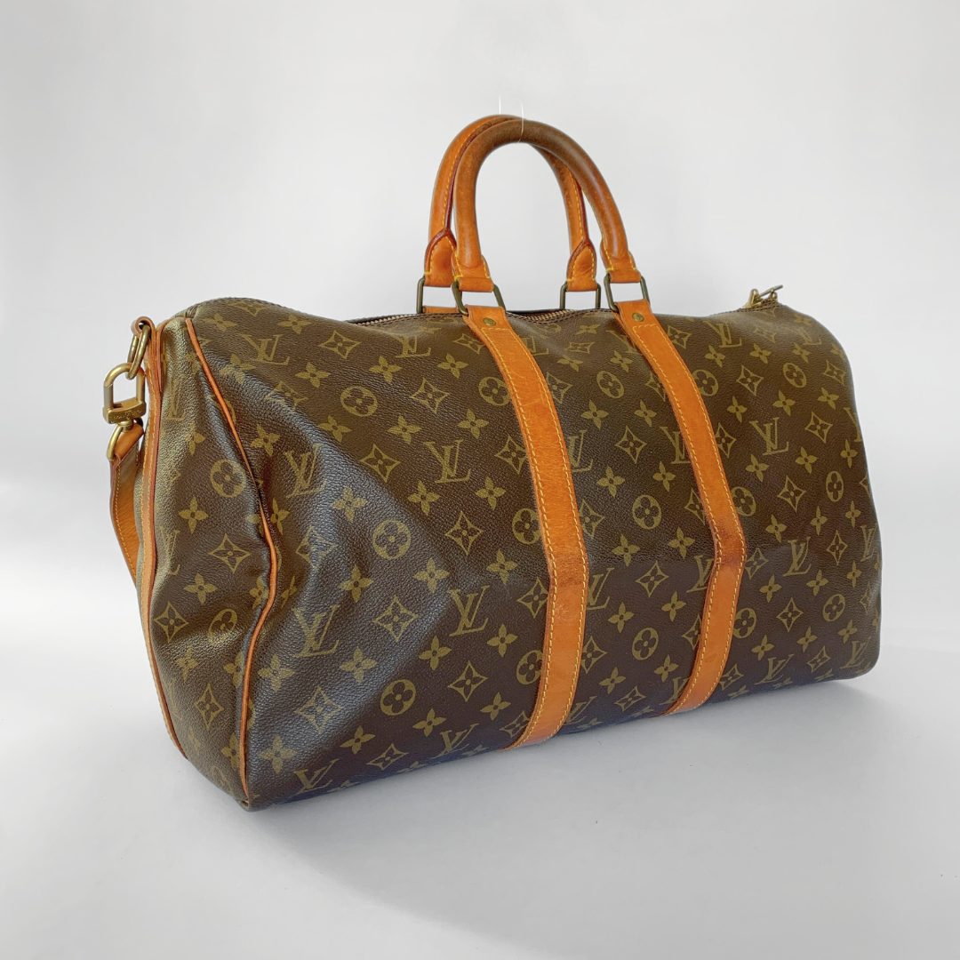 Louis Vuitton Keepall 45 Bandoulière Monogram Canvas