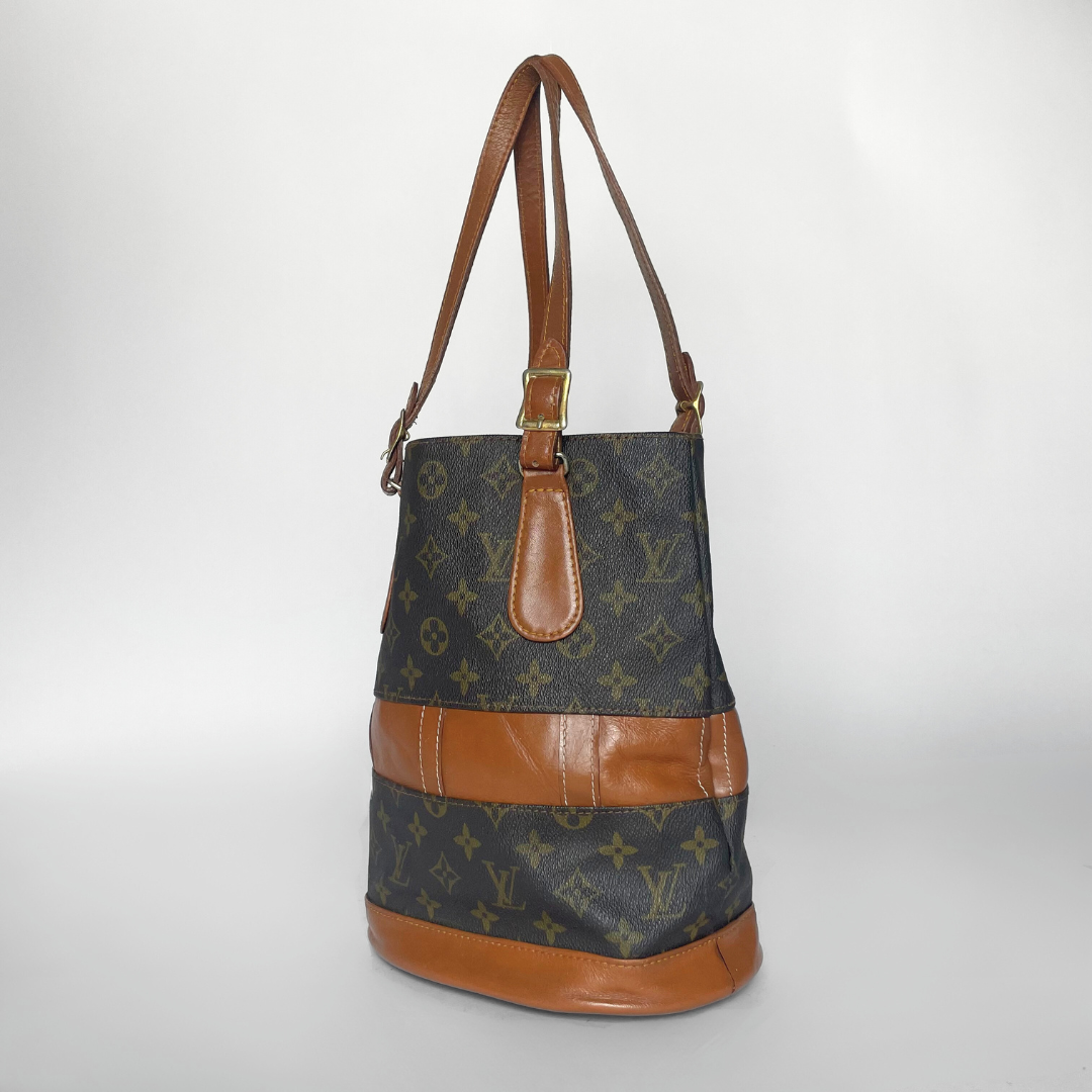 Louis Vuitton Bucket Bag USA Monogram Canvas