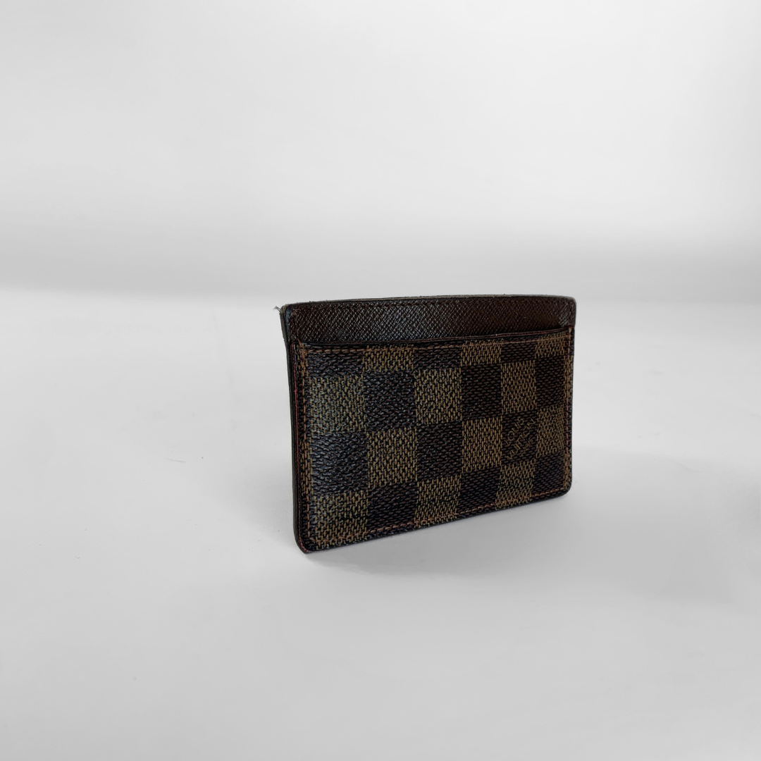 Louis Vuitton Cardcase Damier Ebene Canvas