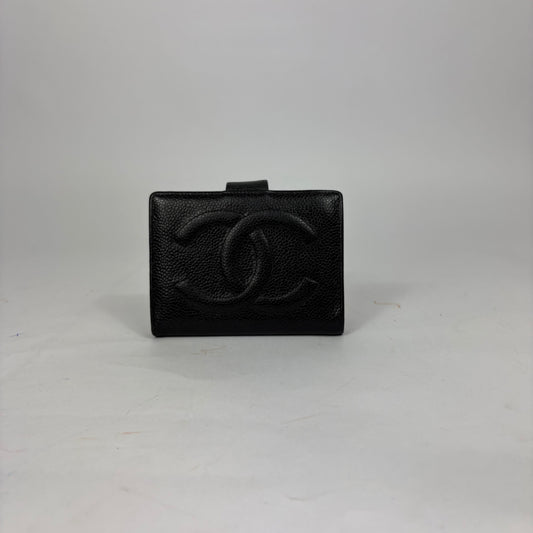 Chanel Chanel CC Wallet Small Caviar Leather - Wallets - Etoile Luxury Vintage