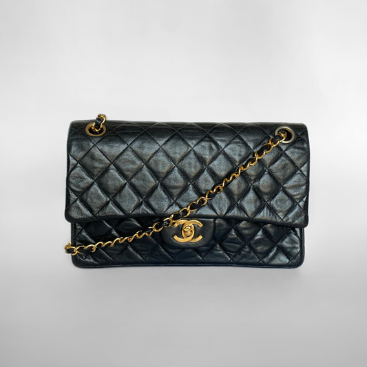 Chanel Classic Double Flap Bag Medium Lambskin Leather